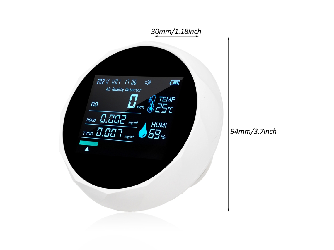 Multímetro de Garra Digital HT206D com Display Dual | S/MARCA