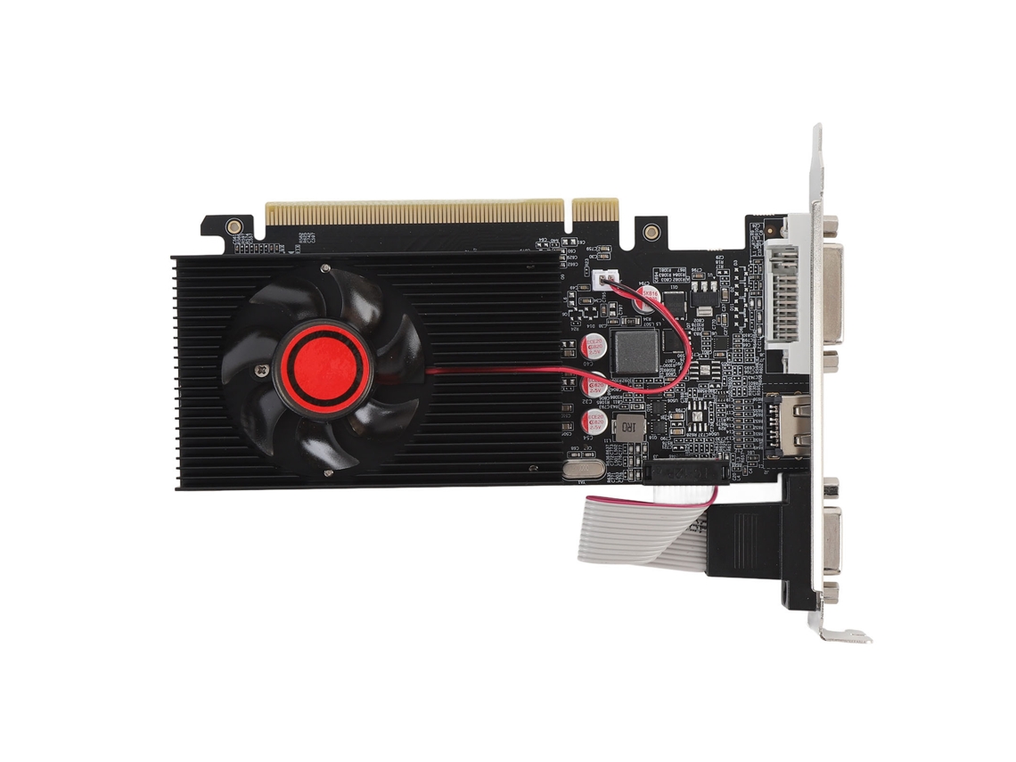 Placa De Vídeo Para Computador Desktop Gamer Gt610 2gb Ddr3 64 Bit Com Dvi, Vga E Hdmi