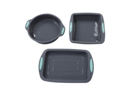 3pcs de Formas de Bolo S/MARCA, Silicone, Antiaderente, para Forno