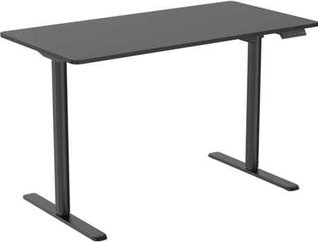 Secretária Elevatória MITSAI Denver com sistema de elevação automática e memória integrado (120(L) x 60(P) x 73 a 118(A) cm - Preto)