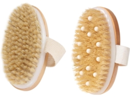 Lurelia Conjunto De 2 Escovas De Massagem Corporal Para Duche, Massagem Suave, Rotina Spa Prático