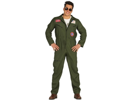 Fato de Homem  Piloto De Caça Do Exército (Tam: M)