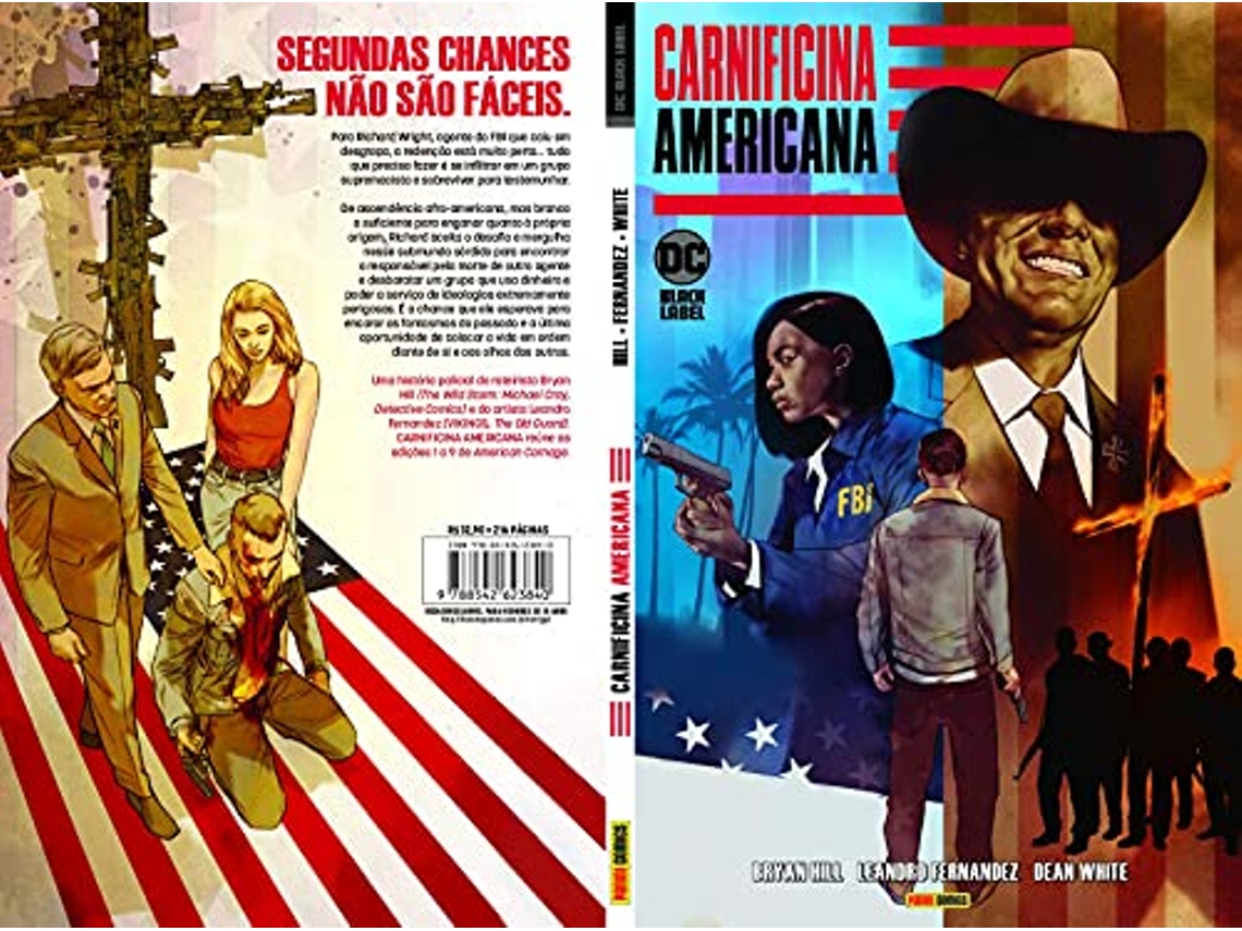 Livro Carnificina Americana de Bryan Hill (Português do Brasil)