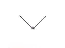 Suporte de Montagem da Antena do Receptor Rc Preto com Tubo para Drone Qav Fpv Racer MDUG