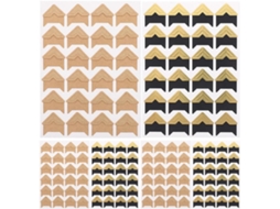 144 Peças Para Scrapbooking - Didiseaon Autocolantes Ângulo Para Álbum De Fotos Fotos, Scrapbooking, Moedas