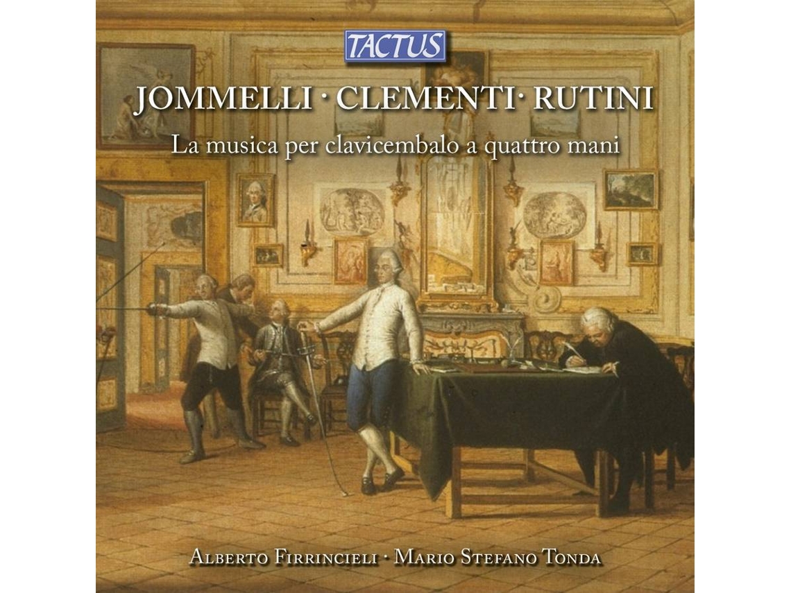 CD Firrincieli,Alberto/Tonda,Mario Stefano - La musica per clavicembalo a quattro mani (1CD)