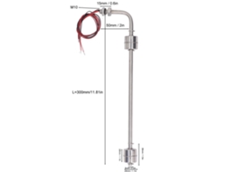 Laxiscreed Bola De Flotador Em Aço Inoxidável Para Controle De Água Com Deteção Dual De Nível Ac/dc