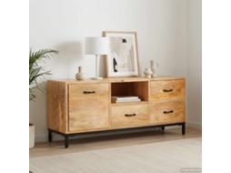Vidaxl Suportes Para Tv Com Gaveta Castanho 110 X 30 X 46 Cm