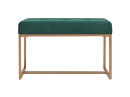 Banco 80 cm Veludo Verde MAISON EXCLUSIVO