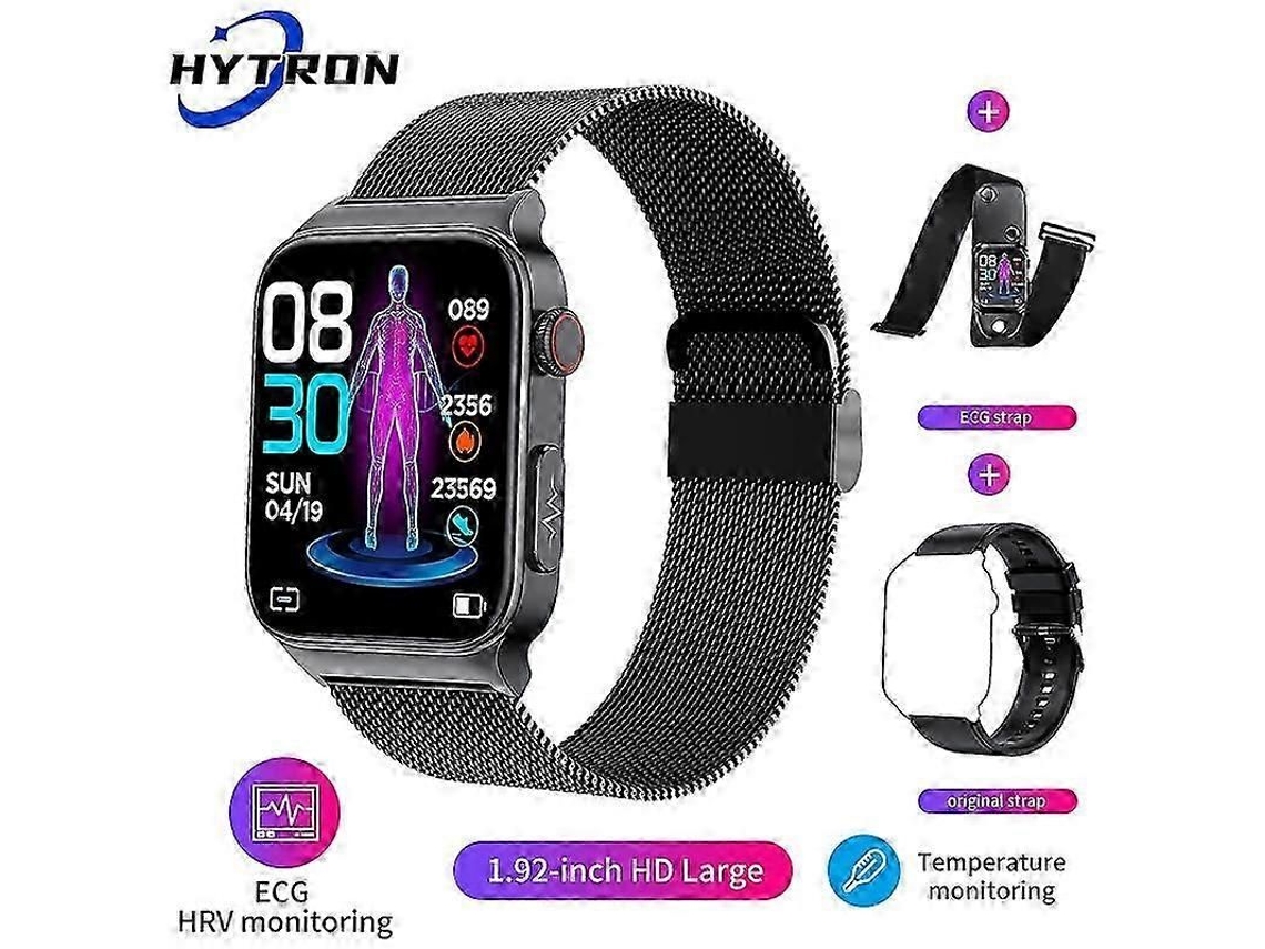 Novo Monitor De Glicose No Sangue 2025 2023 Smartwatch Para Homens Com Ecg+ppg, Medição De Pressão Arterial, Açúcar No Sangue E Frequência Cardía