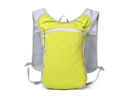 Mochila esportiva (verde claro) para atividades ao ar livre, ideal para triciclos, ciclismo e corrida.