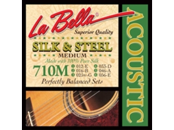 La Bella Conjunto de Cordas Acústico Médio 012016025033046056
