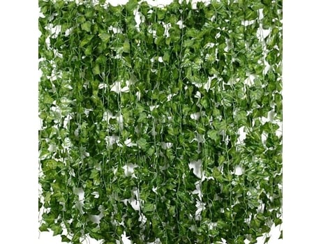 Decoração para casa - Betessin 24pcs 2m Planta artificial de hera ao ar livre Folhagem artificial falsa guirlanda interna BETESSIN