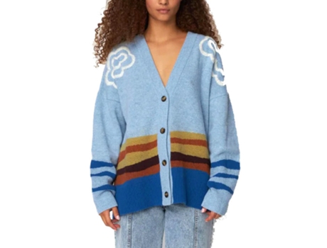 Stella Nova Cardigan Feminino Elements Sapatos Azul (s)