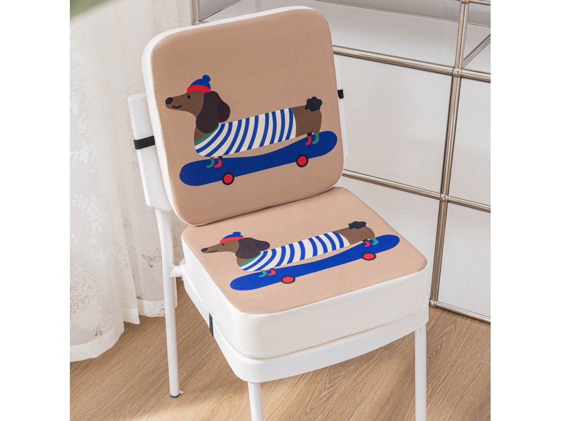 Assento Elevatório Almofada Para Bebê Eifson Esponja 5+10cm Removível Com Fixação - Salsicha