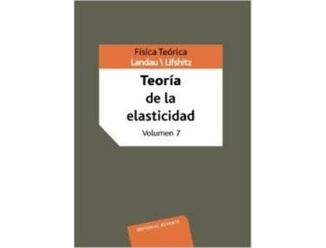 Livro Teoría De La Elasticidad de L.D. Landau (Espanhol)