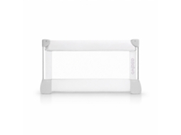 Barreira De Cama Asalvo 90 Cm - Proteção Anti-quedas, Dobrável, Portátil, Fácil Montagem - Branca