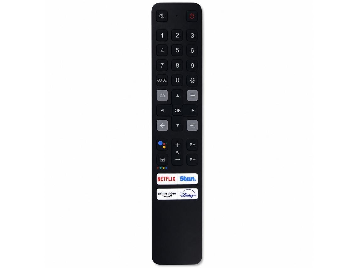 Comando À Distância Infravermelho Para Tv Compatível Com Tcl Rc901v Far1, Sem Configuração, Sem Comando Por Voz