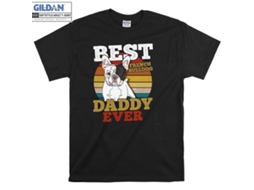 T-shirt Rockinstone French Bulldog Best Dog Daddy（xxl）