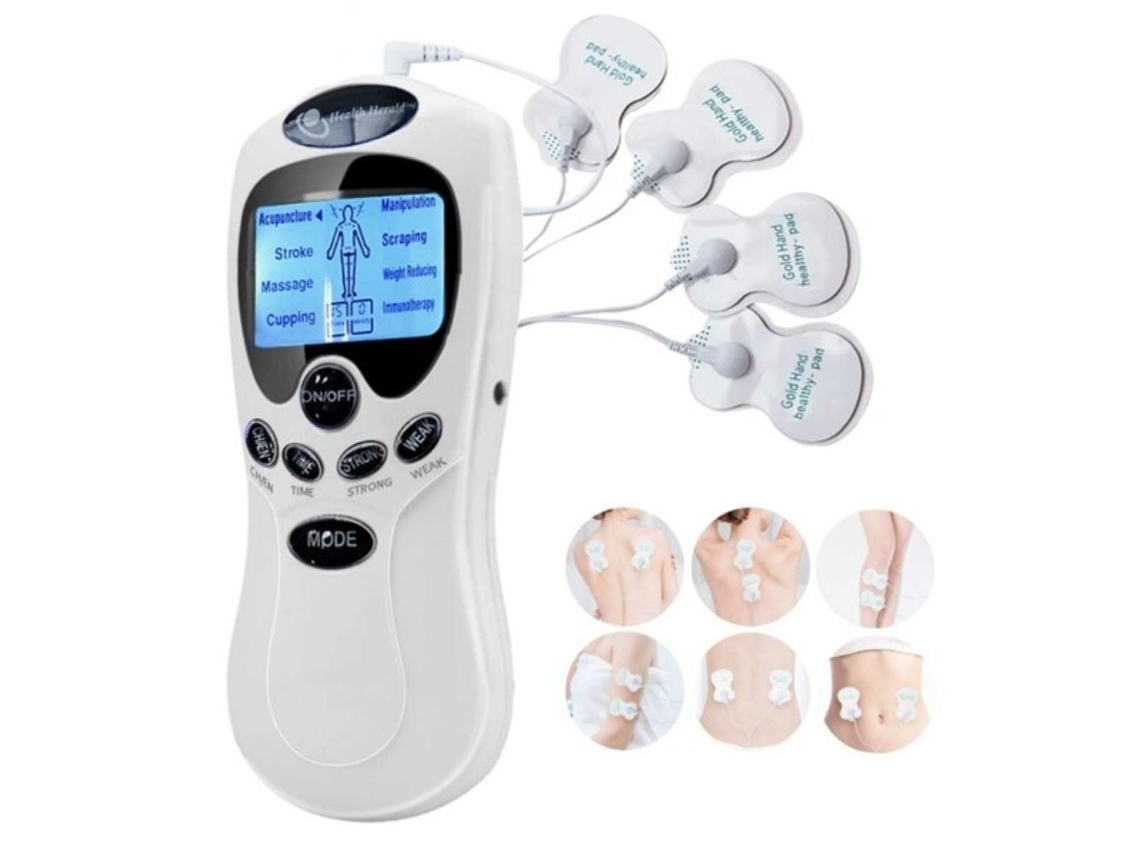 Lurelia Estimulador Muscular Acolchoado Ergonómico, Branco