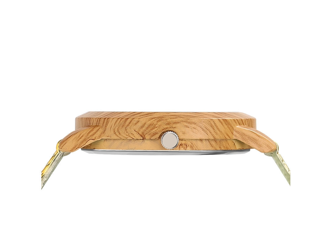 Reloj De Cuarzo Unisex Con Correa De Malla Moda Pulsera Dial Redondo Plateado
