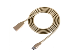 Cabo de Dados LAXISCREED Micro Usb 1m Ouro