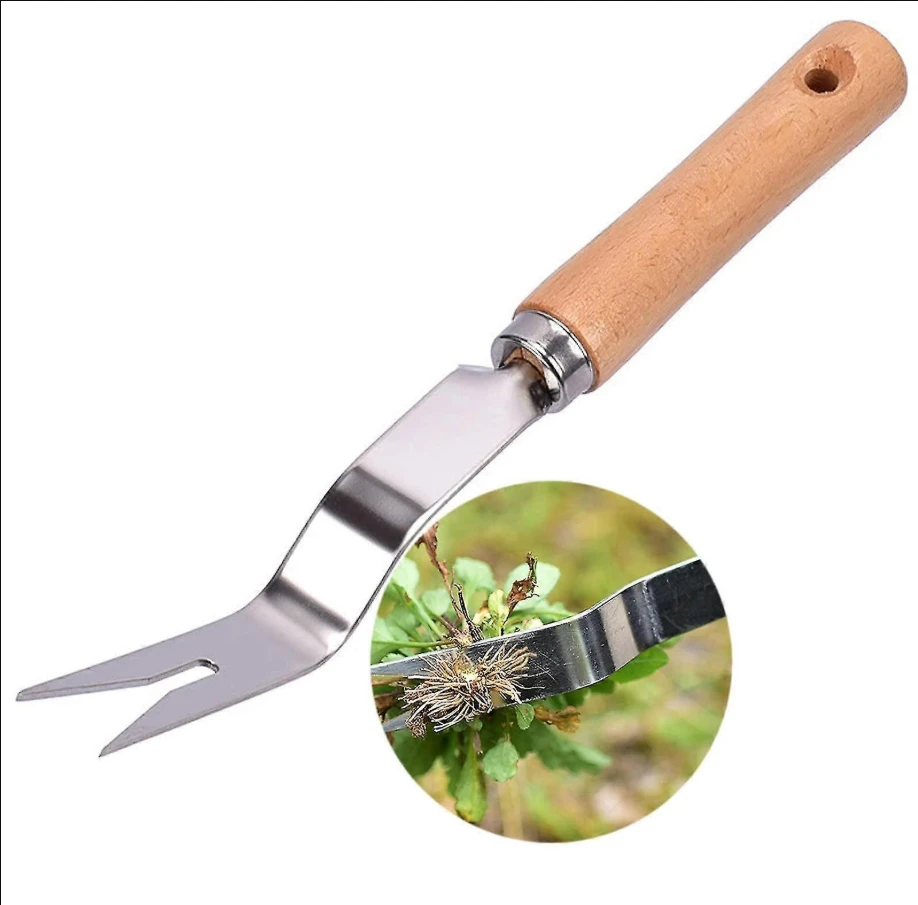 Capinador de Aço Inoxidável Manual de Jardim para Capinar Plantas de Jardim 28 Cm X 2,3 Cm AQUAFORGE