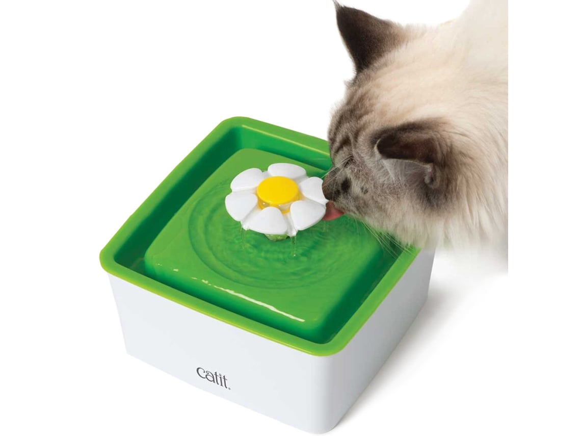 Fonte de Água Mini Flower para Gatos CATIT (Capacidade: 1,5 L)