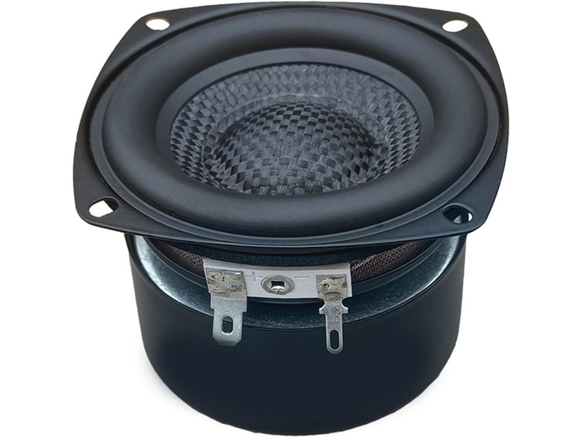 Alto-falantes Subwoofer Hifi De 3 Polegadas Com Cone De Fibra De Vidro, Som Surround