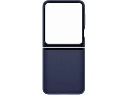 Capa SAMSUNG de Silicone com Anel Z Flip 7 FE / Z Flip 6 (Azul Escuro)