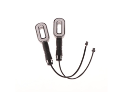 Conjunto De 2 Peças De Piscas, Buzina E Lanterna Traseira Para Bicicleta, 36v/48v/60v/72v, Com Luz De Advertência E Acelerador Elé Aquaforge