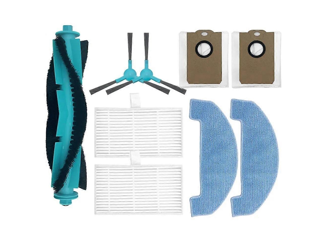 Peças Para Aspirador Robô Ultra Home X-treme S5 Plus / 2299: Escova Lateral Principal, Esfregão, Saco De Pó E Filtro._ptg