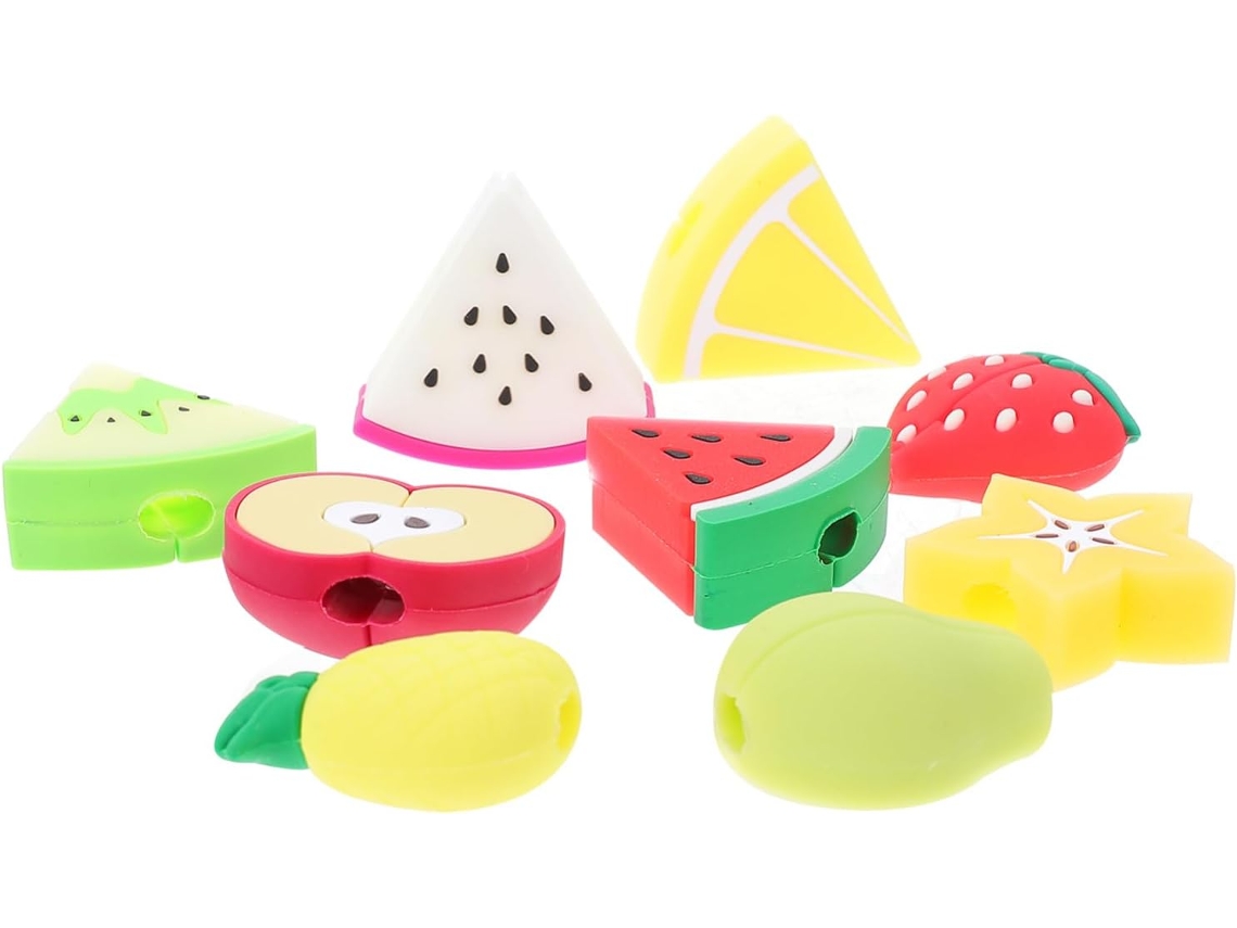 Peças De Arame Resistente A Rasgos E Dobras Para Acessórios Divertidos De Frutas Maçã, Kiwi, Abacaxi, Pitaya. 9 Peças De Arame Resis Gokoco