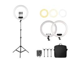 Anel de luz, brilho regulável, ângulo ajustável de 360°, 150 cm D OEM