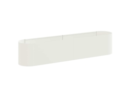 Vidaxl Cama De Jardim Elevada Branco 200 X 40 X 40 Cm