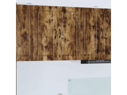 Vidaxl Armário De Parede Porto Carvalho Defumado 80 X 31 X 80 Cm