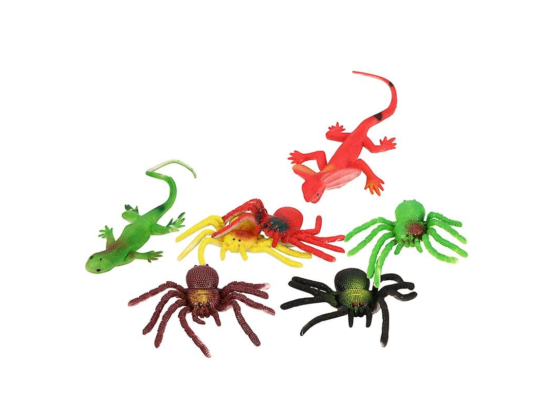 7pcs Simulação Aranha Allinless