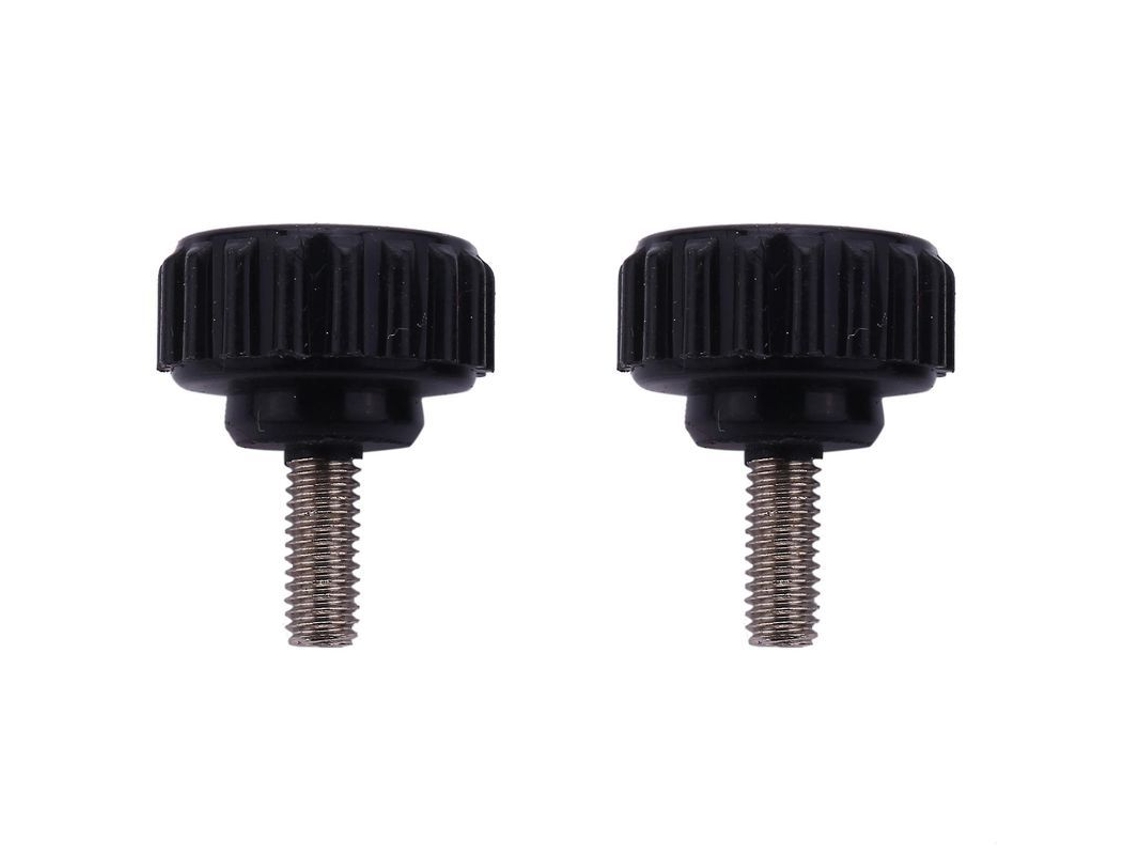 Botão De Fixação Parafuso M4, Diâmetro Da Cabeça 14mm, Comprimento Total 22mm, Material Metal E Plástico, 2 Unidades
