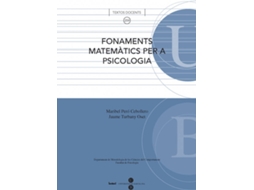 Livro Fonaments Matemàtics Per A Psicologia de Jaume Oset