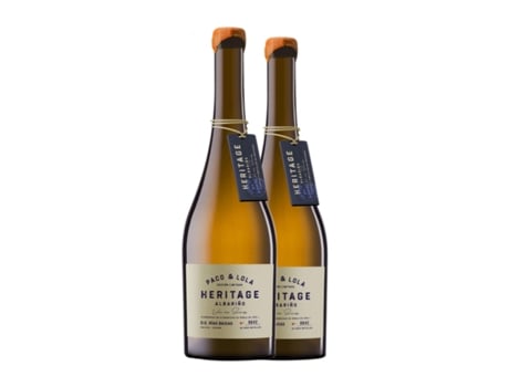 Vinho branco PACO & LOLA Heritage Albariño Rías Baixas (0.75 L - 2 Unidades)