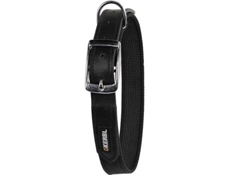 Coleira para Cães  Anti Derrapante (Preto - 38-46x2cm - Borracha - M - Porte Médio)