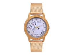 Relojes De Moda Unisex Para Hombre E Mulher Relógio De Quartzo Ouro Rosa