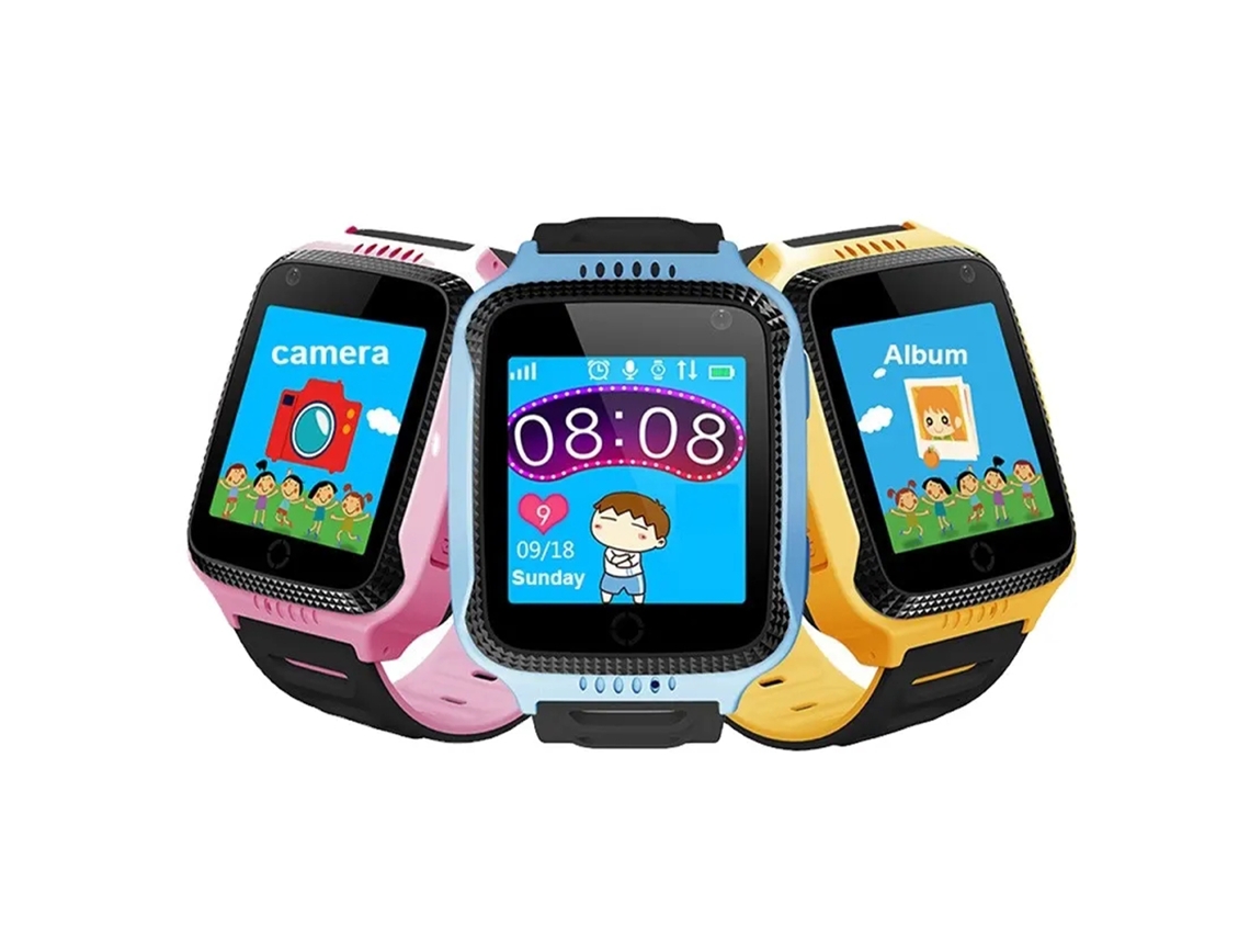 Relógio telefônico infantil com GPS, LBS, SOS EOOCOO