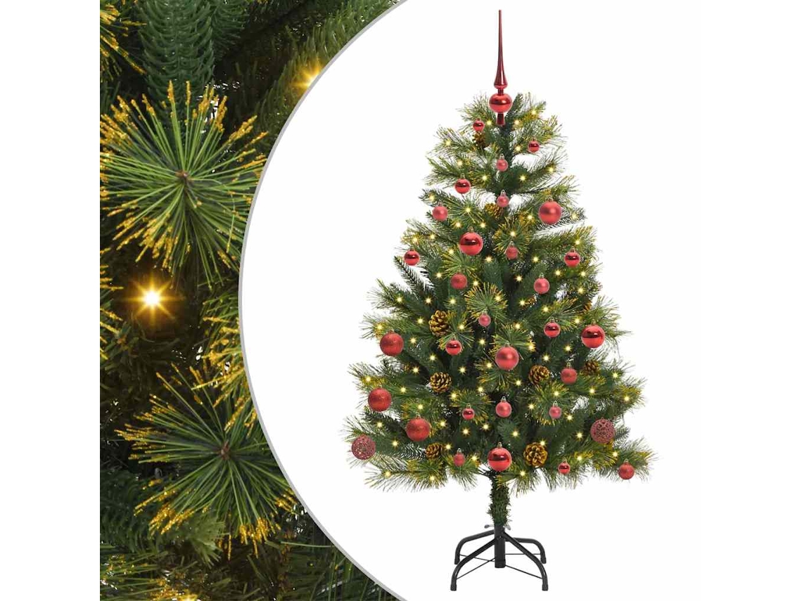 Árvore De Natal Artificial Vidaxl Verde Pvc (150 Cm)
