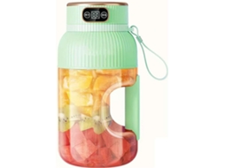 Liquidificador Portátil Zruxe Para Frutas Smoothies Usb Recarregável - Verde