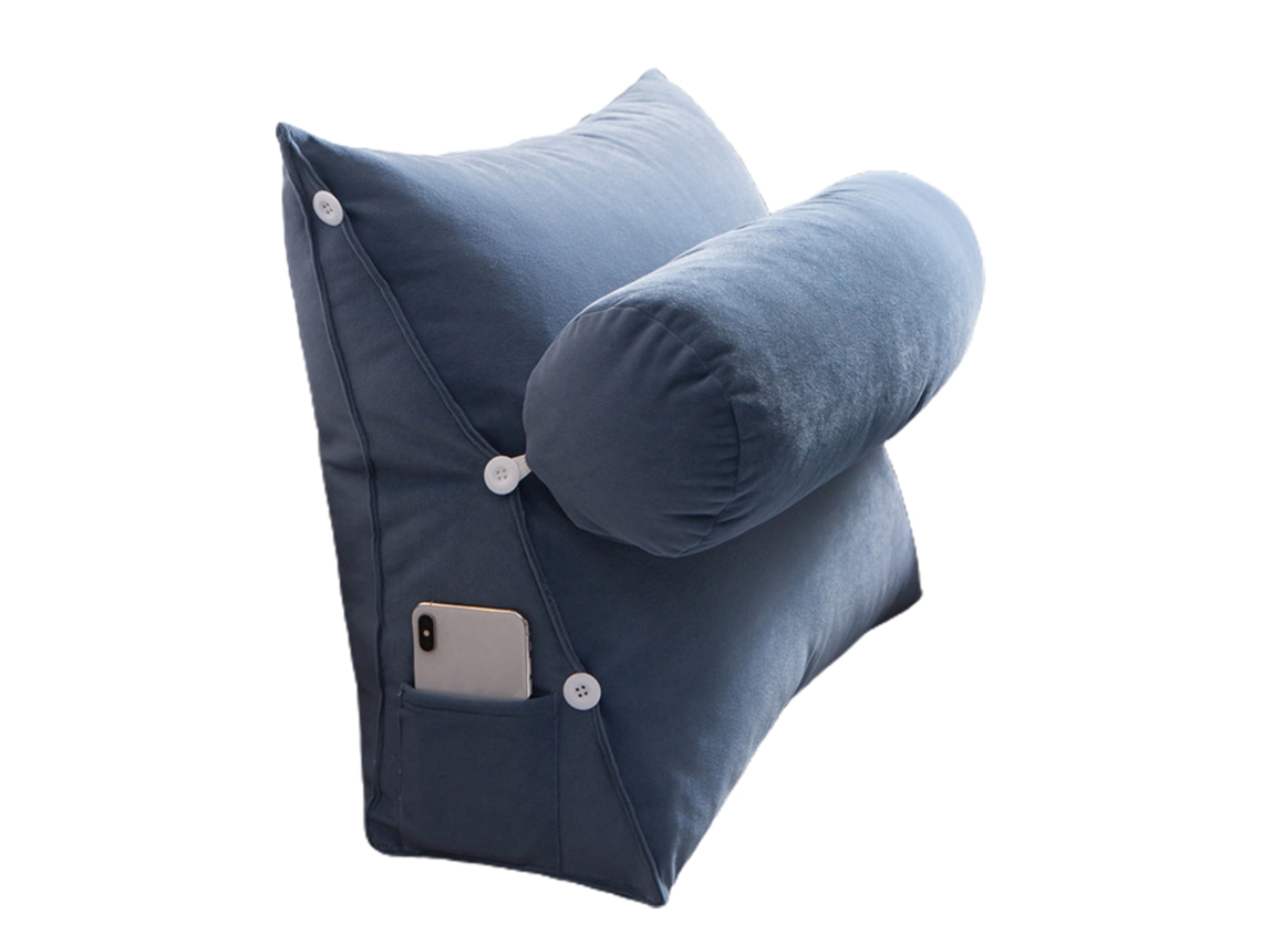 Almofada de Cabeceira Elevada Pp Cotton 50x45cm S/MARCA