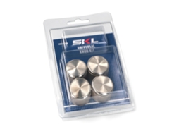 Puxador de Cozinha com Adaptadores Kit Dourado com 4 Peças Fogão/placa a Gás Cok1779un