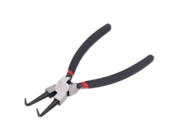 Alicate Para Anéis De Pressão 9 Polegadas Com Mandíbula Curva Interna, Ferramenta Manual Instalação E Remoção Pressão. -aquaforge
