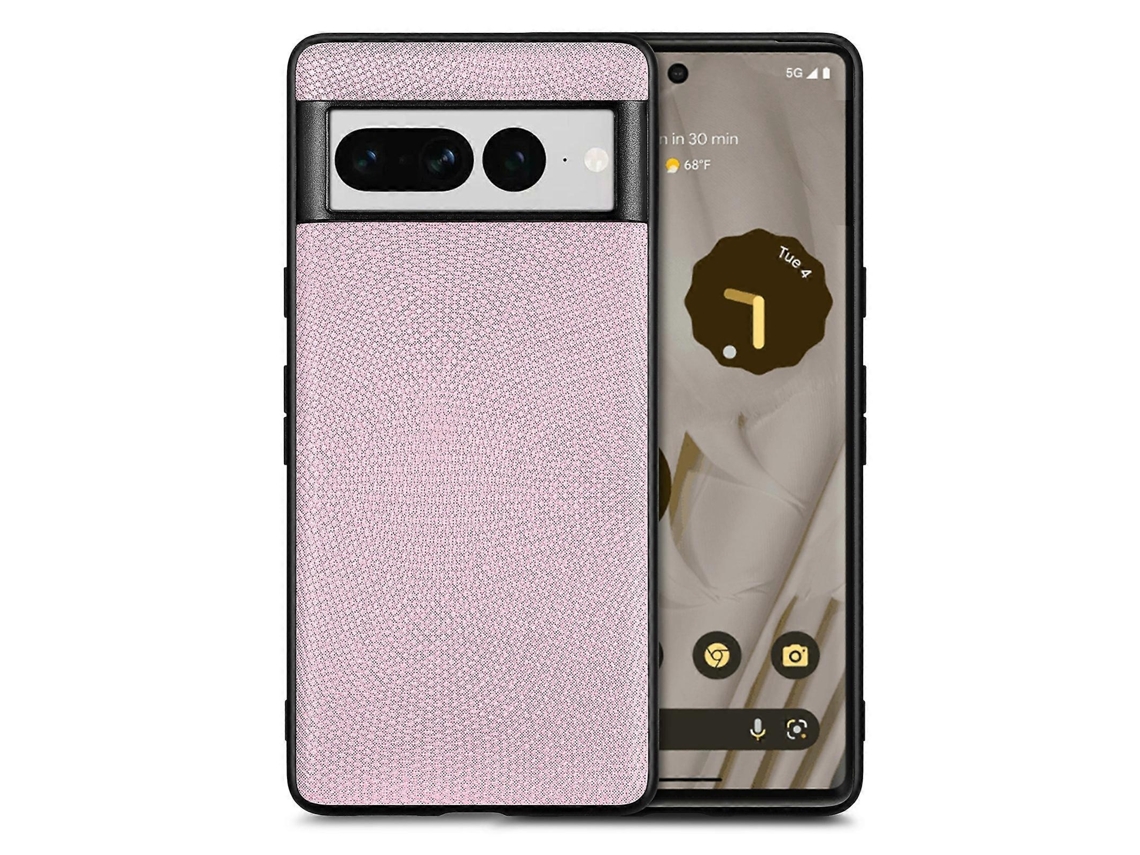 Capa Telemóvel Em Couro Pu Com Proteção Anti-choque Para Google Pixel 7 Elysve