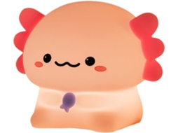 Luminária Axolotl Com 3 Níveis De Iluminação Reguláveis.